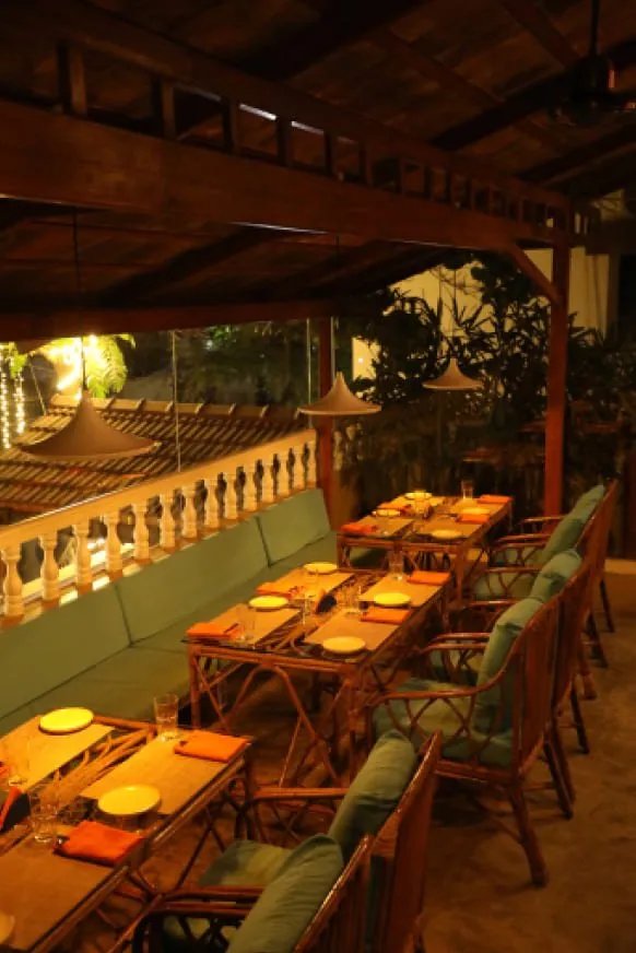 Terrace dining