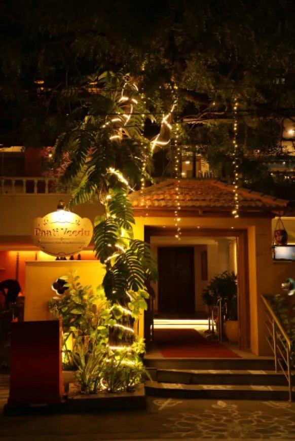Restaurant entrance