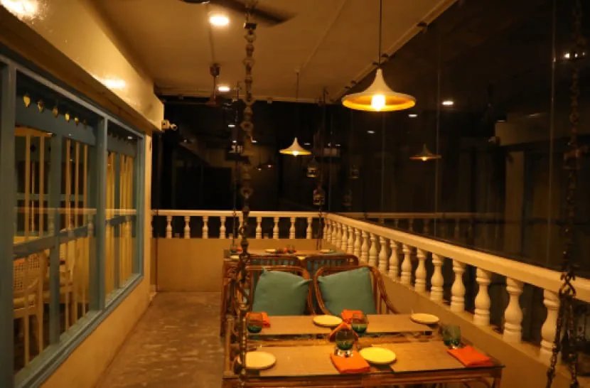 Balcony seating